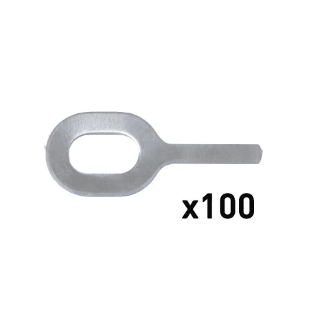 100 прямих кілець №4 Al-Special ep. 1,5 мм GYS 059559 для споттера GYSPOT ARCPULL 100 прямих кілець №4 Al-Special ep. 1,5 мм GYS 059559 для споттера GYSPOT ARCPULL