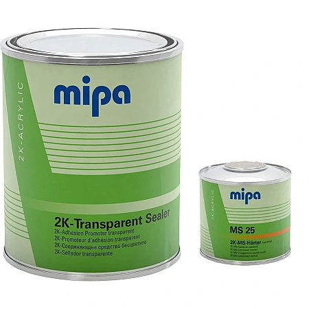 Ґрунт-посилювач адгезії прозорий 2К MIPA Transparent Sealer