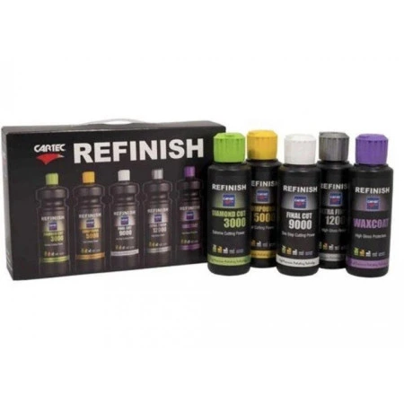 Набір полірувальний паст Cartec (Refinish) Promo Pack 5х150 мл