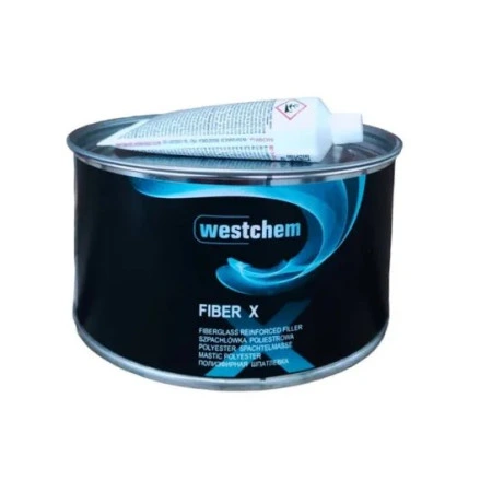 Шпаклівка зі скловолокном м'яка поліефірна Westchem FIBER X