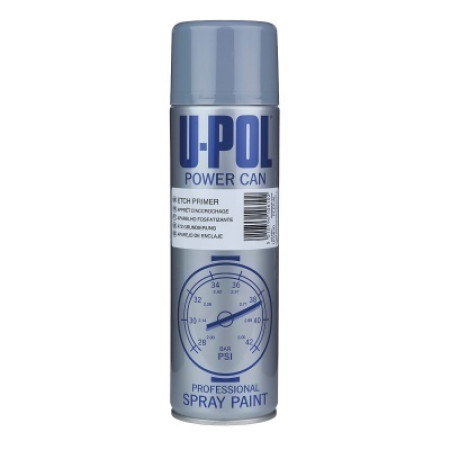 Ґрунт протравлюючий в аерозолі, U-POL POWER CAN ETCH PRIMER Ґрунт протравлюючий в аерозолі, U-POL POWER CAN ETCH PRIMER