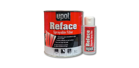 Жидкая (напыляемая) шпатлевка U-POL REFACE 