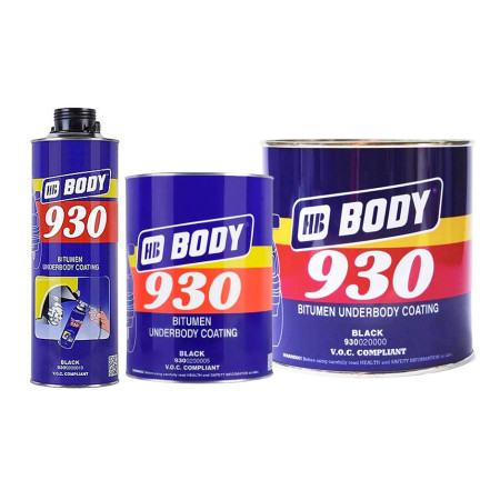 Антикорозійне покриття HB BODY 930 Bitumen Underbody Coating