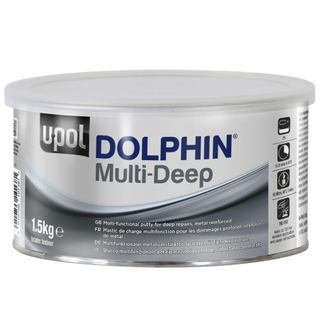 Багатофункціональна шпаклівка U-POL Dolphin Multi-Deep 1,5 кг