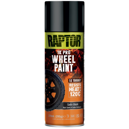 Профессиональная краска для колесных дисков в аэрозоле U-POL Raptor Wheel Paint Профессиональная краска для колесных дисков в аэрозоле U-POL Raptor Wheel Paint