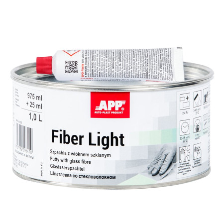 Шпаклівка зі скловолокном APP Fiber Light підвищеної еластичності