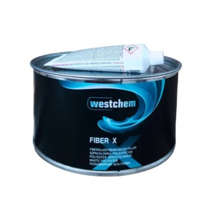 Шпаклівка зі скловолокном м'яка поліефірна Westchem FIBER X