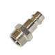 Штекер із зовнішнім різьбленням F 3/8" Walcom 11042